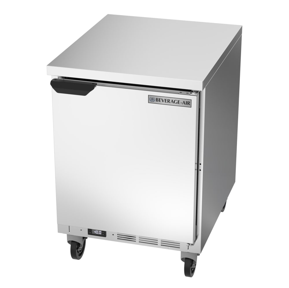 Beverage-Air WTF24AHC-FLT 24" W Worktop Freezer w/ (1) Section & (1) Door, 115v