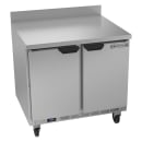 Beverage-Air WTF36AHC 36" W Worktop Freezer w/ (2) Section & (2) Doors, 115v thumbnail 2