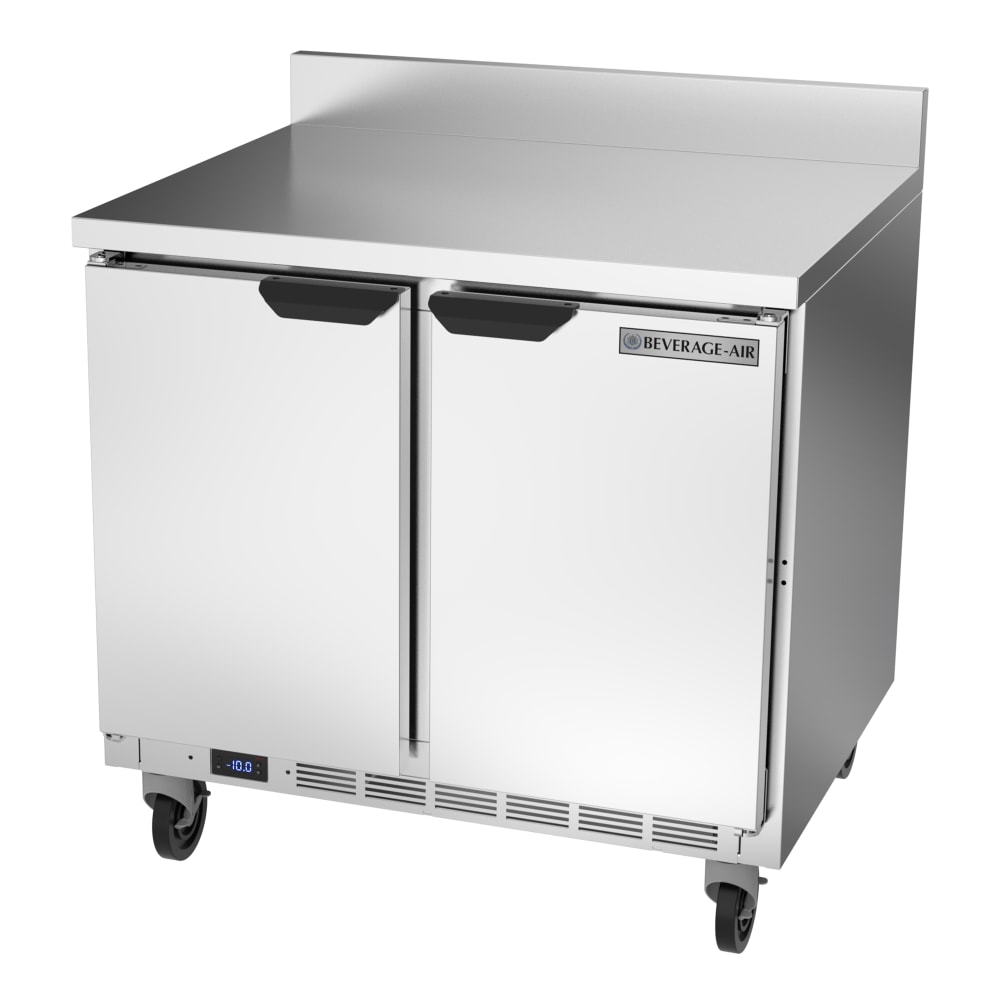 Beverage-Air WTF36AHC-FIP 36" W Worktop Freezer w/ (2) Section & (2) Doors, 115v