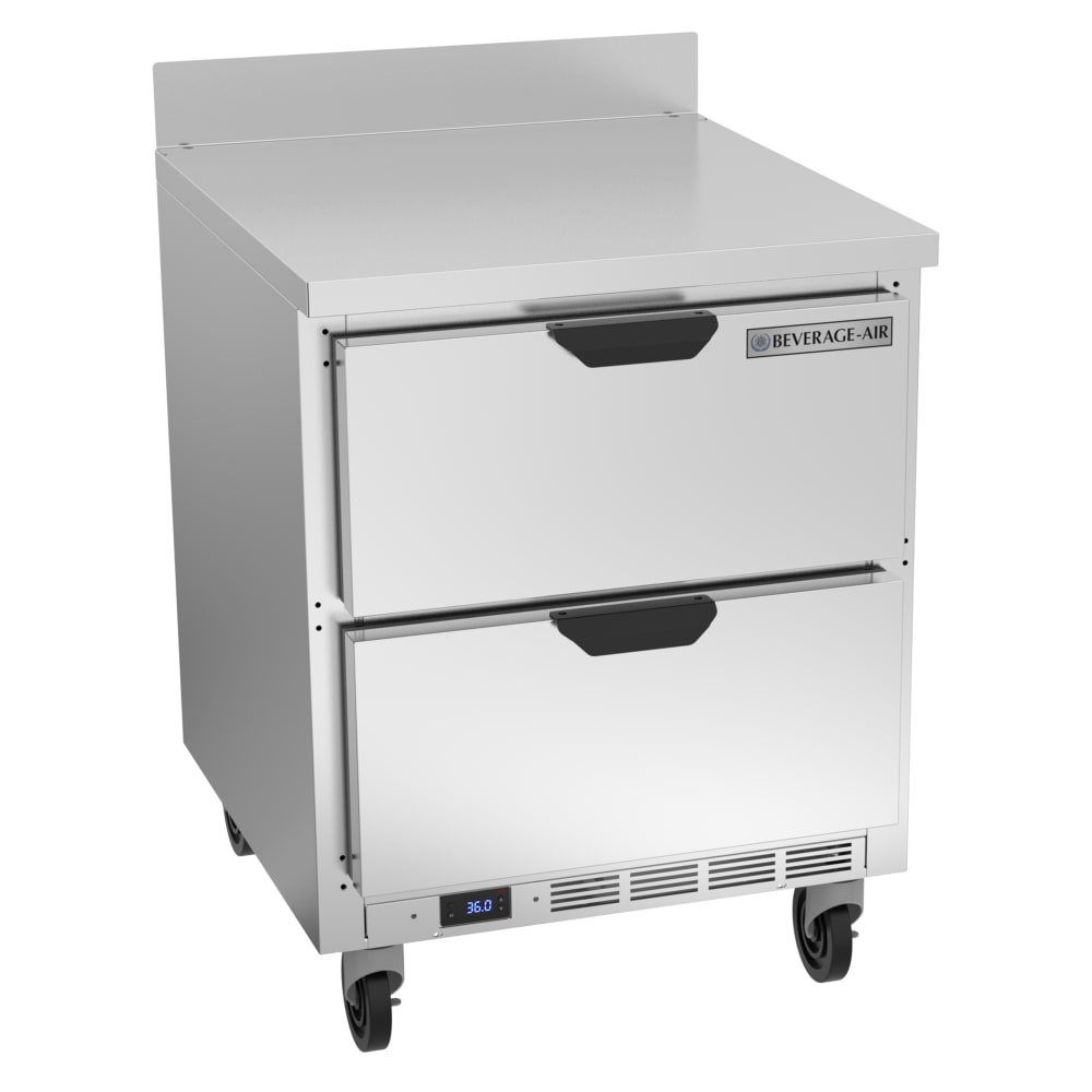 Beverage-Air WTFD27AHC-2 27" W Worktop Freezer w/ (1) Section & (2) Drawers, 115v