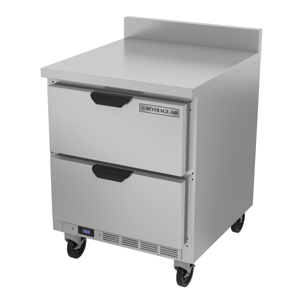 Beverage-Air WTFD27AHC-2-FIP 27" W Worktop Freezer w/ (1) Section & (2) Drawers, 115v