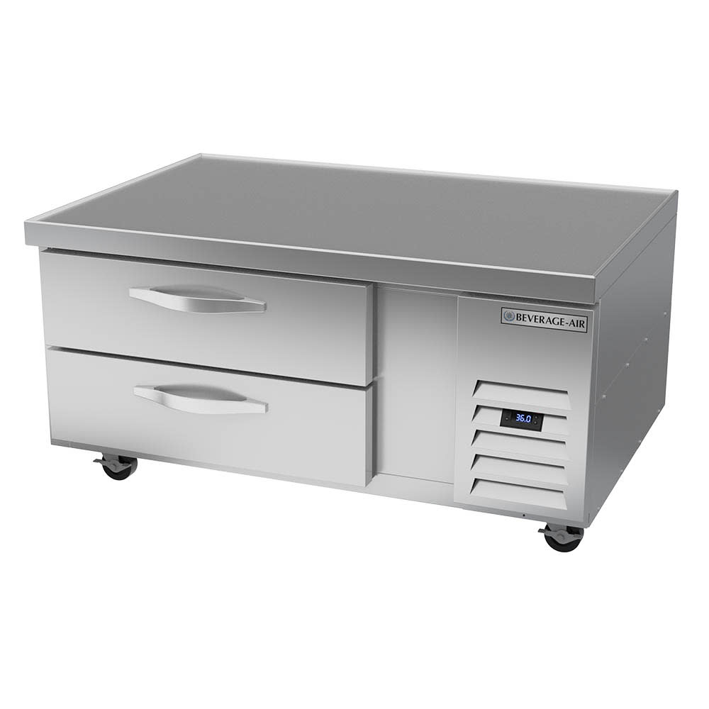 Beverage-Air WTRCS48HC 48" Hydrocarbon Series Chef Base w/ (2) Drawers - 115v