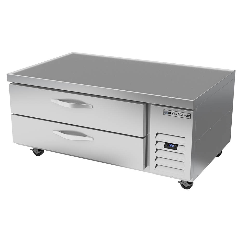 Beverage-Air WTRCS52HC 52" Hydrocarbon Series Chef Base w/ (2) Drawers - 115v