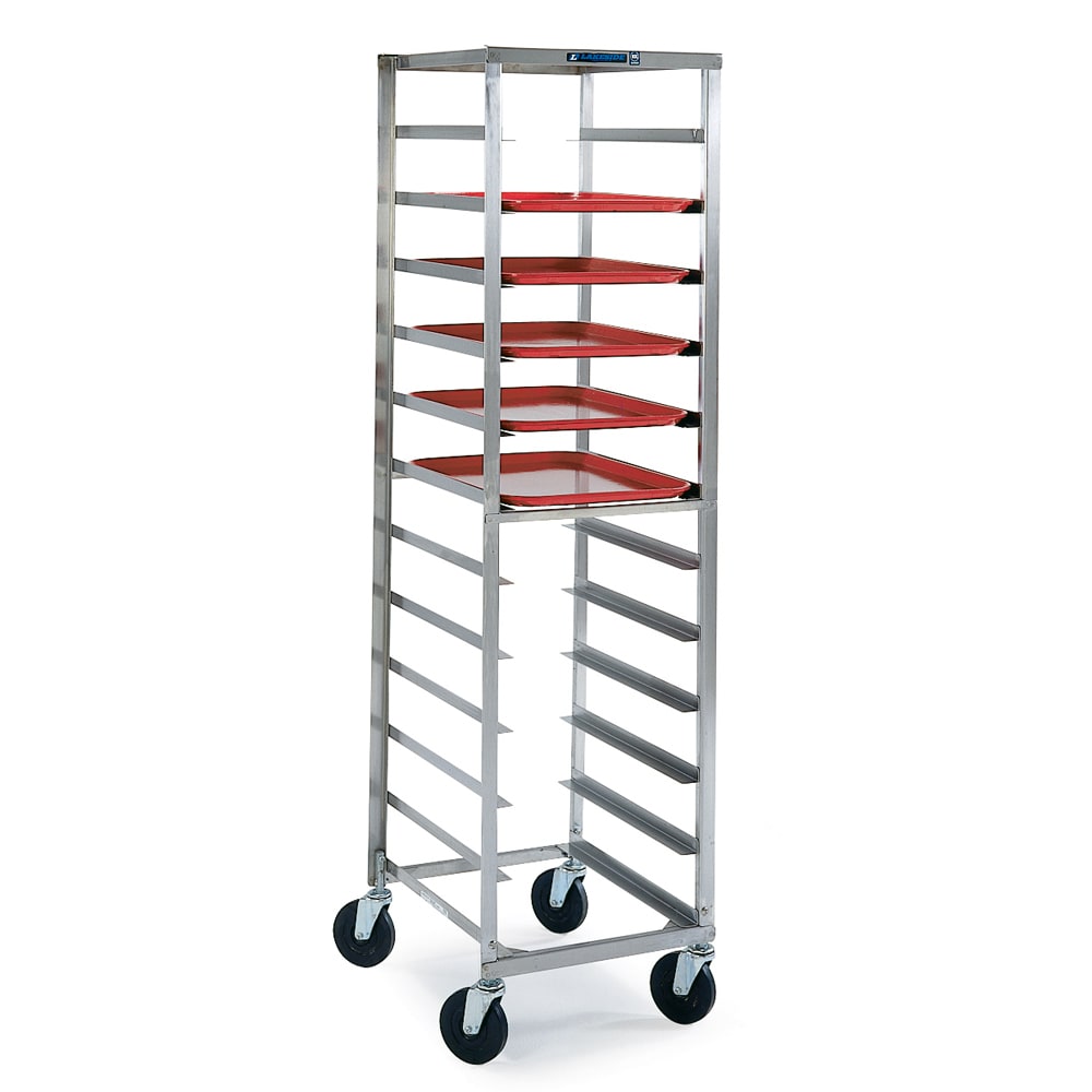 Lakeside 168 17 1/4"W 10 Sheet Pan Rack w/ 5" Bottom Load Slides