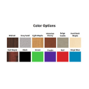 Lakeside 173671 95 1/8" Portable Bar - (2) 40 lb. Ice Bins, Speed Rail, Drive Control thumbnail 3