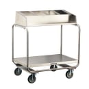 Lakeside 214 Tray & Silver Cart w/ Angle Frame & (4) 1/3 Size Pans thumbnail 5