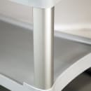 Lakeside 2501 3 Shelf Utility Cart w/ Push Handles, 300 lb Capacity, Grey thumbnail 3