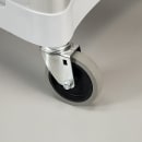 Lakeside 2501 3 Shelf Utility Cart w/ Push Handles, 300 lb Capacity, Grey thumbnail 5