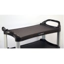 Lakeside 2512 3 Level Polymer Utility Cart w/ 500 lb Capacity, Raised Ledges thumbnail 8