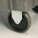 Lakeside 2521 2 Level Plastic Utility Cart w/ 500 lb Capacity - Raised Ledges, Gray thumbnail 5