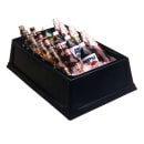 Geneva Rectangular Cooling Tub - 20"L x 12"W x 6"H, Plastic, Black (296) thumbnail 2