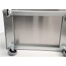 Lakeside 311 3 Level Stainless Utility Cart w/ 300 lb Capacity, Raised Ledges thumbnail 7