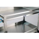 Lakeside 316 3 Level Stainless Utility Cart w/ 300 lb Capacity, Raised Ledges thumbnail 4