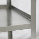 Lakeside 322 3 Level Stainless Utility Cart w/ 300 lb Capacity, Raised Ledges thumbnail 8