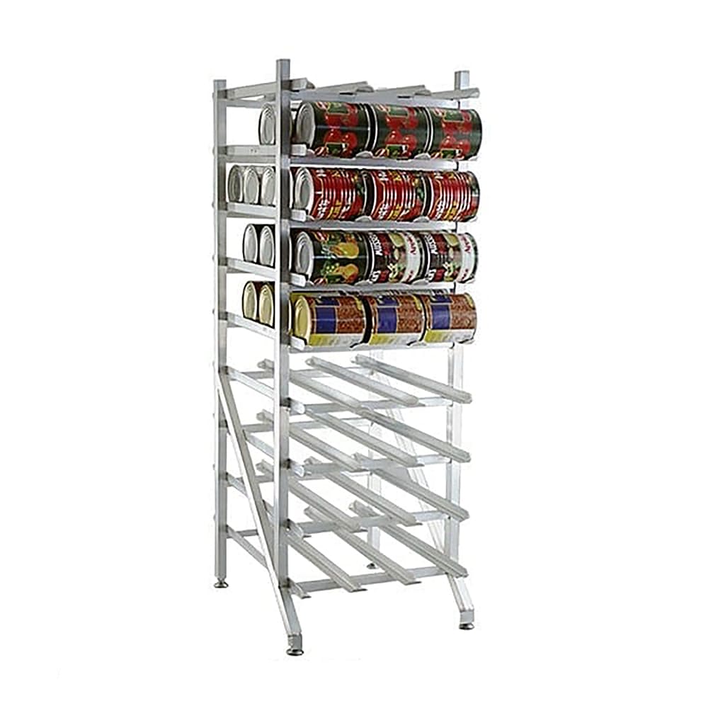 Lakeside 335 77 1/4"H Mobile Can Rack w/ (162) #10 or (216) #5 Capacity