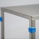 Lakeside 351 3 Shelf Open Tray Truck w/ Push Handle, 500 lb Capacity, Stainless thumbnail 5