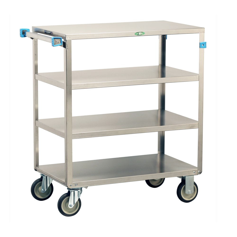 Lakeside 353 4 Level Stainless Utility Cart w/ 500 lb Capacity, Flat Ledges