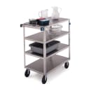 Lakeside 353 4 Level Stainless Utility Cart w/ 500 lb Capacity, Flat Ledges thumbnail 2