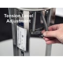 Lakeside 401125 14 1/4" Drop In Dish Dispenser - ADA, Stainless thumbnail 2