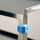 Lakeside 411 3 Level Stainless Utility Cart w/ 500 lb Capacity, Raised Ledges thumbnail 6