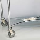 Lakeside 413 36" Square Table Room Service Cart, Hard Rock Maple thumbnail 5