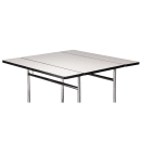 Lakeside 413 36" Square Table Room Service Cart, Purple thumbnail 4