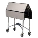 Lakeside 416 PURP 36" Square Folding Table w/ Purple Laminate Top, 30"H thumbnail 4