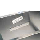 Lakeside 422 3 Level Stainless Utility Cart w/ 500 lb Capacity, Raised Ledges thumbnail 2