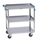 Lakeside 422 3 Level Stainless Utility Cart w/ 500 lb Capacity, Raised Ledges thumbnail 6