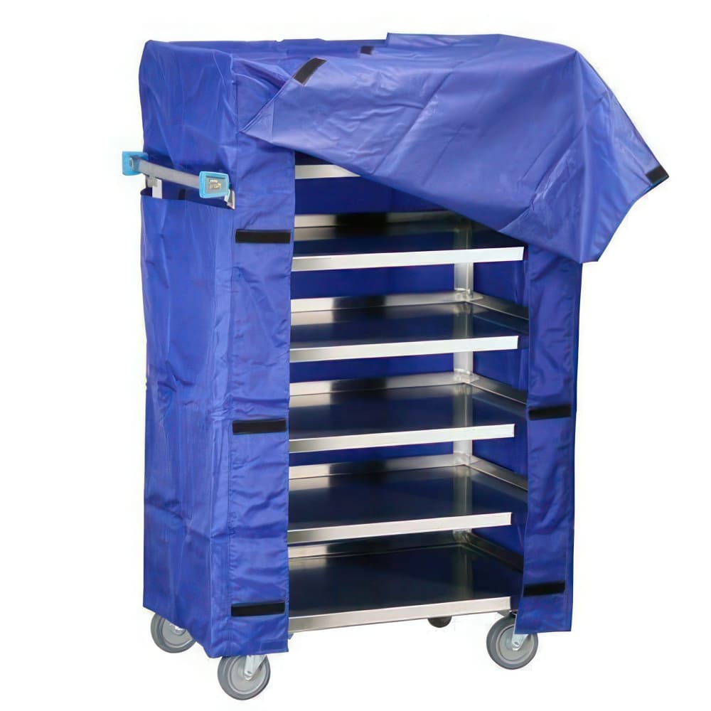 Lakeside 437 30 3/4" Room Service Cart w/ 6 Levels & Cover