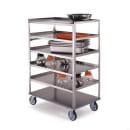 Lakeside 448 Queen Mary Cart - 6 Levels, 500 lb. Capacity, Stainless, Raised Edges thumbnail 2