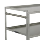 Lakeside 448 Queen Mary Cart - 6 Levels, 500 lb. Capacity, Stainless, Raised Edges thumbnail 3