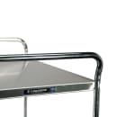 Lakeside 472 2 Level Stainless Utility Cart w/ 500 lb Capacity, Flat Ledges thumbnail 2