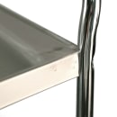 Lakeside 473 3 Level Stainless Utility Cart w/ 500 lb Capacity, Flat Ledges thumbnail 3