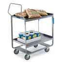 Lakeside 4743 2 Level Stainless Utility Cart w/ 700 lb Capacity, Raised Ledges thumbnail 2