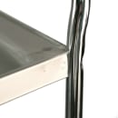 Lakeside 479 3 Level Stainless Utility Cart w/ 500 lb Capacity, Flat Ledges thumbnail 4