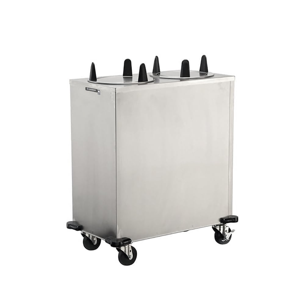 Lakeside 5200 32" Mobile Dish Dispenser w/ (2) Columns, Stainless