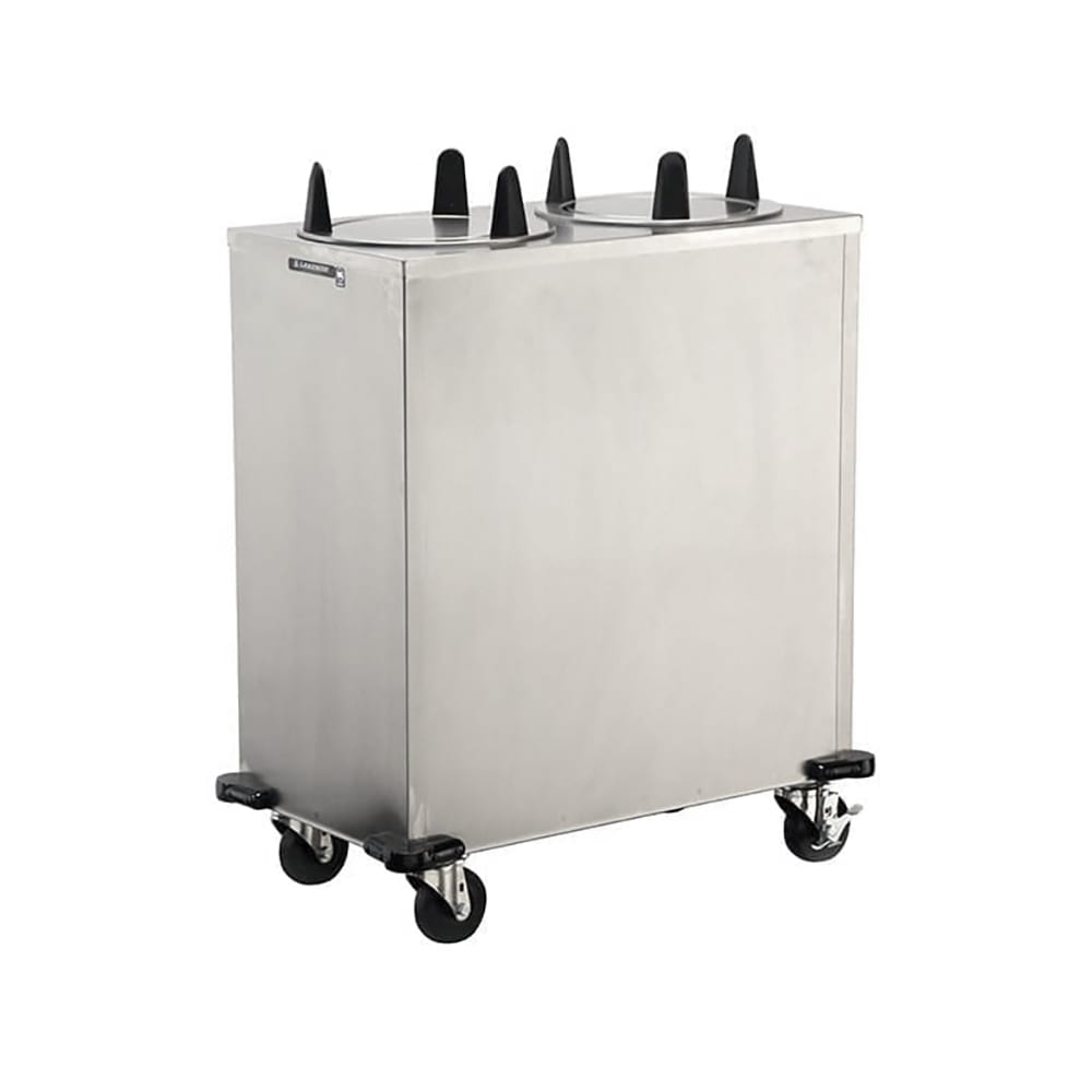Lakeside 5207 32" Mobile Dish Dispenser w/ (2) Columns, Stainless