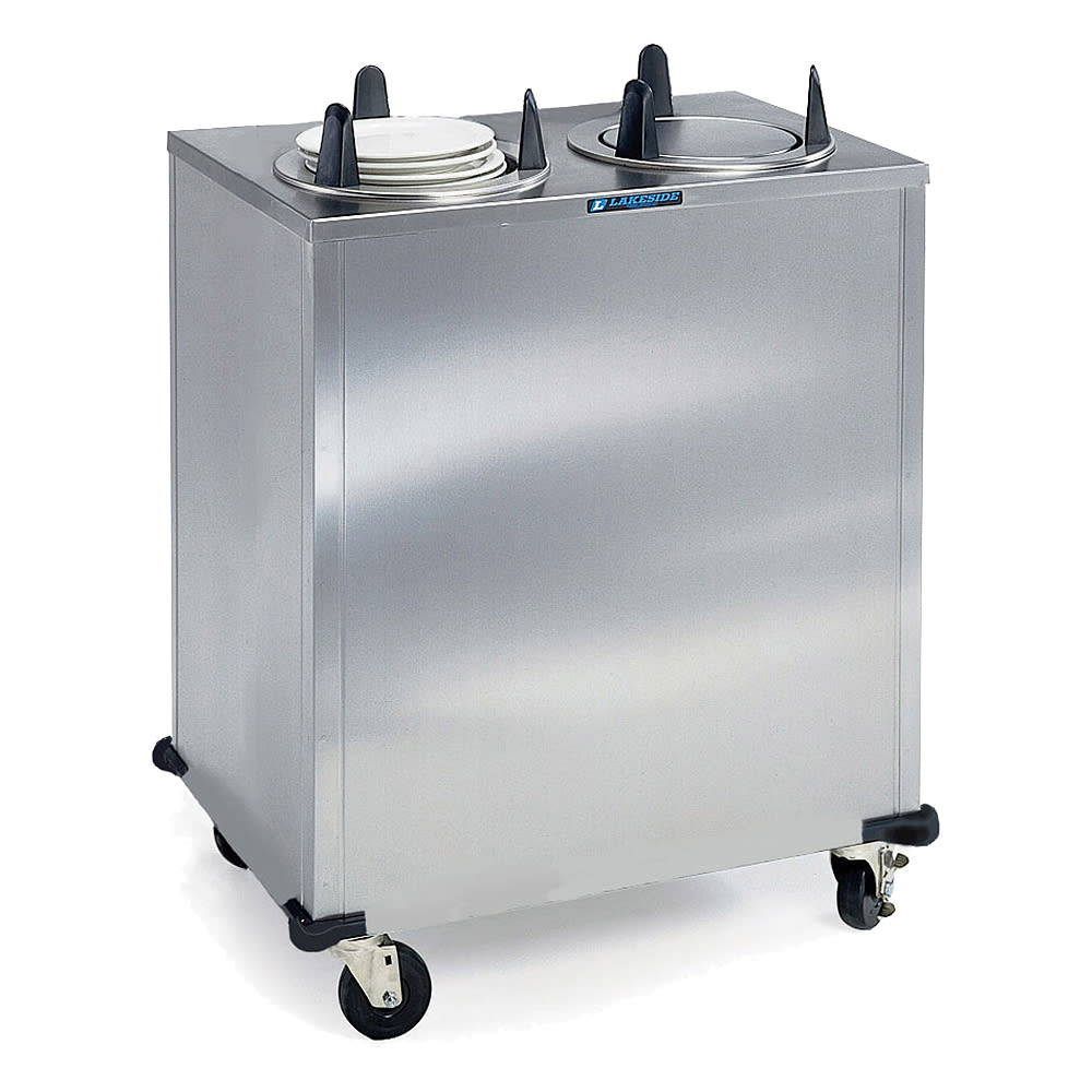 Lakeside 5209 32" Mobile Dish Dispenser w/ (2) Columns, Stainless