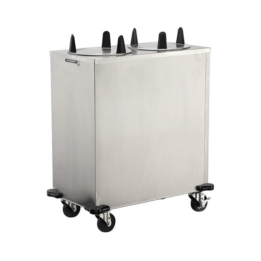 Lakeside 5211 32" Mobile Dish Dispenser w/ (2) Columns, Stainless