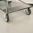 Lakeside 522 3 Level Stainless Utility Cart w/ 700 lb Capacity, Raised Ledges thumbnail 7