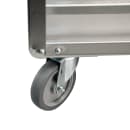 Lakeside 526 3 Level Stainless Utility Cart w/ 500 lb Capacity, Raised Ledges thumbnail 4