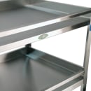 Lakeside 526 3 Level Stainless Utility Cart w/ 500 lb Capacity, Raised Ledges thumbnail 6