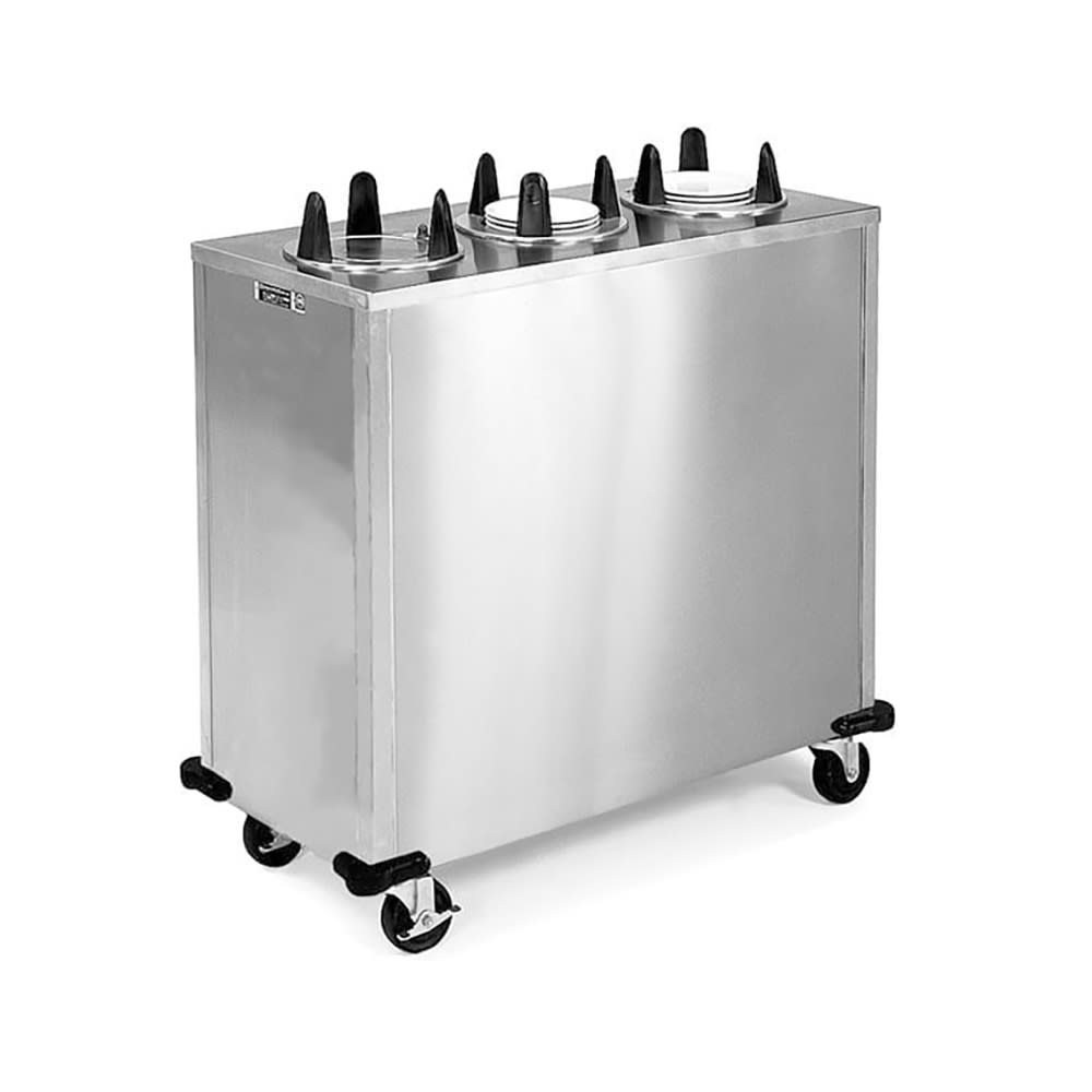 Lakeside 5305 46 1/2" Mobile Dish Dispenser w/ (3) Columns, Stainless