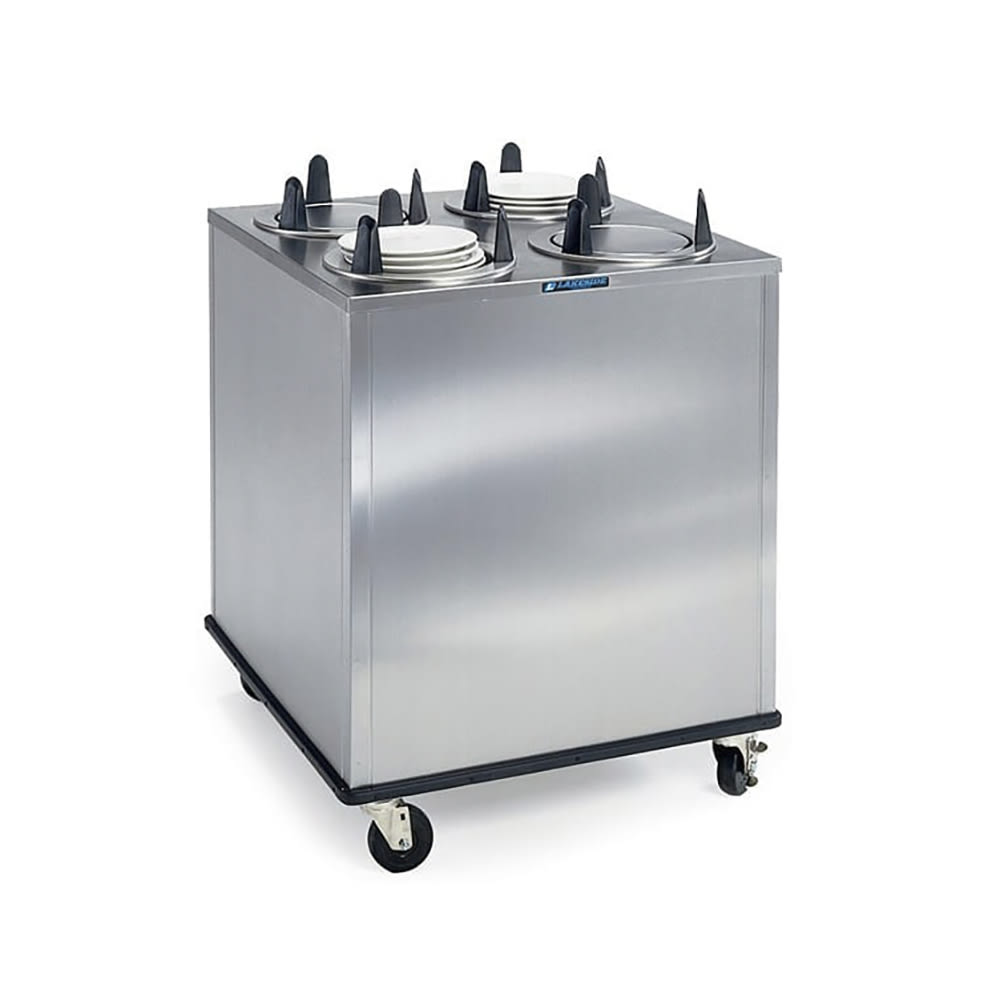 Lakeside 5406 32" Mobile Dish Dispenser w/ (4) Columns, Stainless