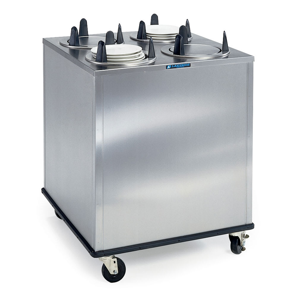 Lakeside 5409 32" Mobile Dish Dispenser w/ (4) Columns, Stainless