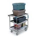 Lakeside 544 3 Level Stainless Utility Cart w/ 700 lb Capacity, Raised Ledges thumbnail 3