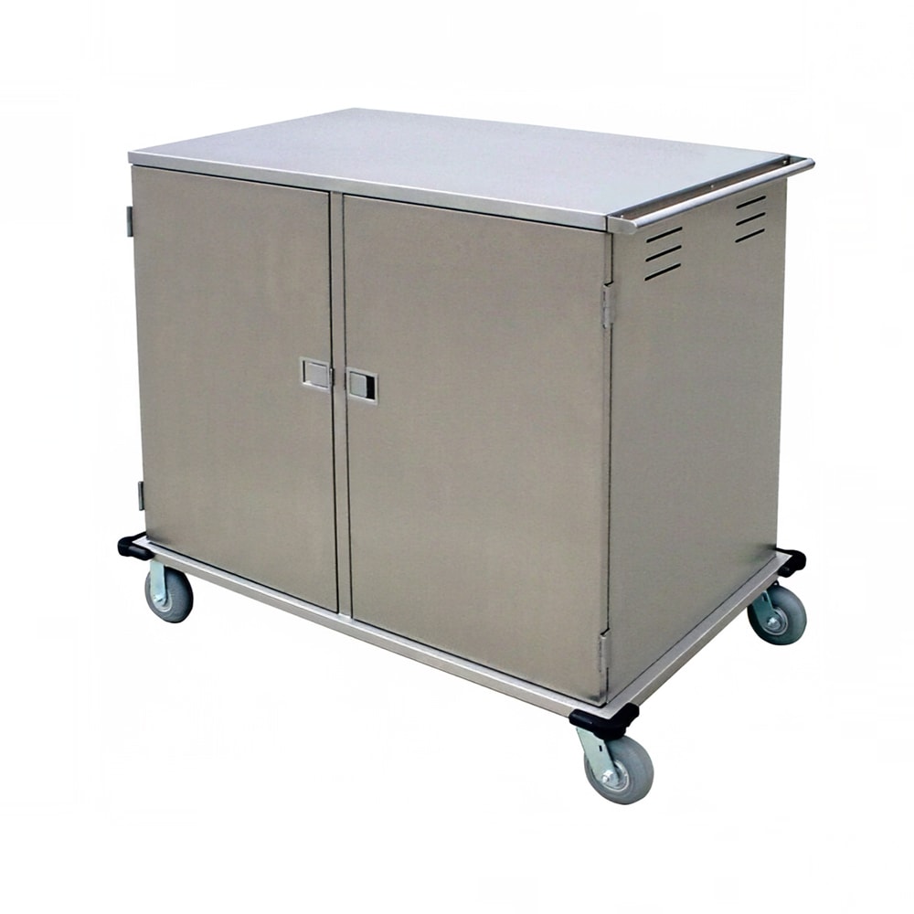 Lakeside 5632 2 Compartment Low Profile Enclosed Tray Truck for (32) 14 x 18" Trays