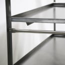 Lakeside 564 Queen Mary Cart - 4 Levels, 1000 lb. Capacity, Stainless, Raised Edges thumbnail 4