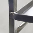 Lakeside 564 Queen Mary Cart - 4 Levels, 1000 lb. Capacity, Stainless, Raised Edges thumbnail 5